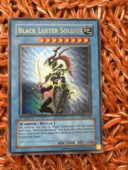Black Luster Soldier SYE-024 Starter Deck: Yugi Evolution-1st Edition 1st... - Image 1