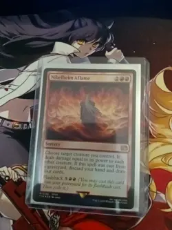 MTG Magic the Gathering FOIL Nibelheim Aflame FIN! - Image 1