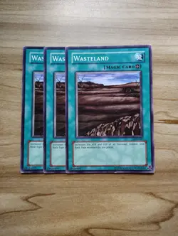 Yu-Gi-Oh! - Wasteland 3X - Full Playset - Image 1
