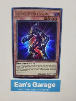 YuGiOh! Vision HERO Vyon 1st Edition GFP2-EN060 Ultra Rare foil - MN - Image 4