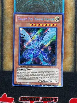 Yugioh Galaxy-Eyes Photon CT08-EN003 Secret Rare Limited Edition HP - Image 1