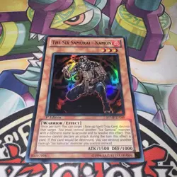 The Six Samurai - Kamon RYMP-EN089 Ultra Rare 1st Edition Near Mint Yugioh - Image 1