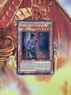 GLAS-EN032 Enishi, Shien's Chancellor 1st Edition Ultra Rare Yugioh Card - Image 1
