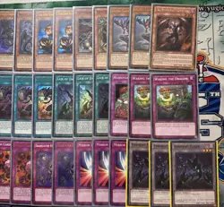Yugioh! 58-Card Complete Sleeved Dueling Deck Darkness Burn, Box included NM - Image 4