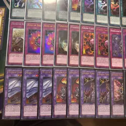 Yugioh! 58-Card Complete Sleeved Dueling Deck Darkness Burn, Box included NM - Image 5