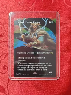 Surrak, Elusive Hunter Borderless Rare, Tarkir Dragonstorm #350, MTG Magic - Image 1