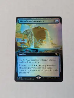 Riverchurn Monument (Extended Art) Aetherdrift Foil - Image 1