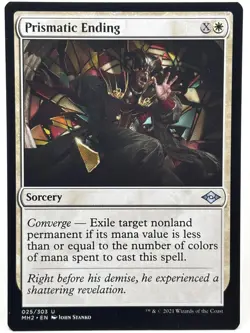 Prismatic Ending NM/M* Modern Horizons 2 ENGLISH 025/303 mtg -UnltdCards - Image 1