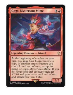 MTG - NM - Gogo, Mysterious Mime - Commander: Final Fantasy 56 - Image 1