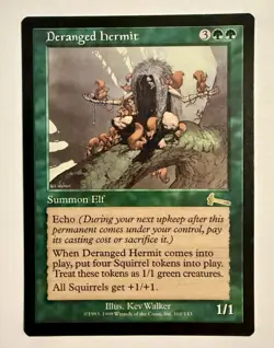 Deranged Hermit Magic the Gathering MTG Urza's Legacy NM Excellent Condition!!! - Image 1