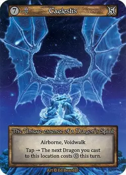 Sorcery Caelestis Unique Non-Foil Dragonlord - Image 1