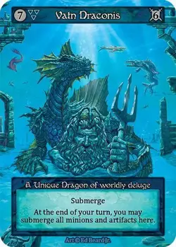 Sorcery Vatn Draconis Unique Non-Foil Dragonlord - Image 1