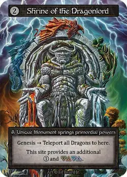 Sorcery Shrine of the Dragonlord Unique Non-Foil Dragonlord - Image 1