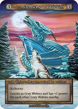 Sorcery Moonsong Talagelum Unique Non-Foil Dragonlord - Image 1