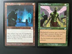 Mtg Well of Knowledge and Alpha Status - Image 1