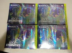 Lot of 4 Magic The Gathering: Edge of Eternities Collector Booster Brand New - Image 1