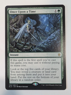 Once Upon a Time - Throne of Eldraine (ELD) NM Near Mint MTG Ships Fast! - Image 1
