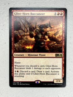 MTG | Glint-Horn Buccaneer | Core Set 2020 | Near Mint (Rare) - Image 1