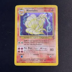 Ninetales Holo Rare 13/130 | Base Set 2 WOTC 2000 EN | Pokemon TCG HP SEE PHOTOS - Image 1