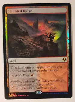 MTG - Haunted Ridge - Foil - INR 0280 - Innistrad: Remastered - Rare - Image 1