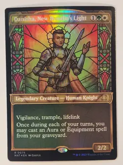 MTG - Danitha, New Benalia's Light - Foil Showcase - MAT 0079 - MoM: Aftermath - Image 1