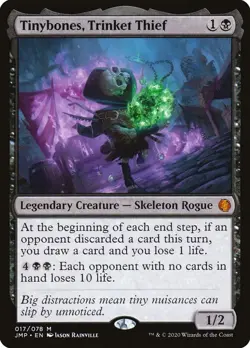 MTG - Tinybones, Trinket Thief - JMP 017/078 - Jumpstart - Mythic - Magic - Image 1