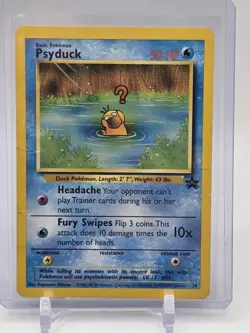 Psyduck #20 Black Star Promo Rare Vintage Pokemon Card - Image 1