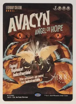 MTG - Avacyn, Angel of Hope - Showcase - INR 0482 - Innistrad Remastered Mythic - Image 1