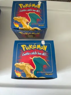1999 Pokemon Charizard Burger King 23K Gold Plated Trading Card w/ Pokeball NIB - Image 1
