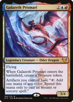 MTG - Galazeth Prismari - STX 189/275 - Strixhaven - Mythic Magic the Gathering - Image 1