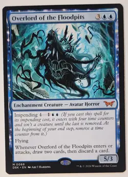 MTG - Overlord of the Floodpits - DSK 0068 - Duskmourn - Mythic - Magic - Image 1