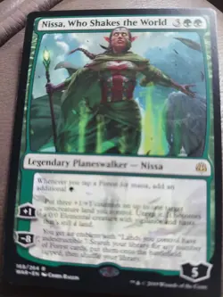 Nissa, Who Shakes the World War of the Spark Regular - Image 1