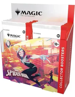 Magic: The Gathering Marvel’s Spider-Man Collector Booster Box 12 Packs PRE-SALE - Image 1
