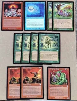 Magic the Gathering: ODYSSEY BLOCK LOT. 2001. 126 CARDS. Rare, Unc. VG-NM. MTG - Image 4