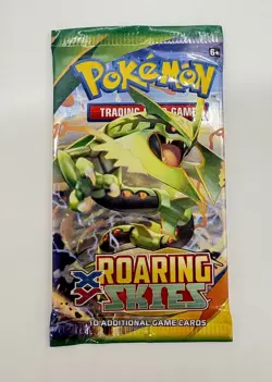 Pokemon TCG XY Roaring Skies Booster Pack Mega Rayquaza Art - Sealed - Unweighed 820650109751 - Image 1