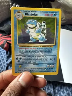 Pokemon TCG Blastoise Holo-Rare 2/102 Base Set Unlimited - Image 2