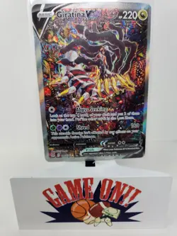 Pokemon Giratina V 186/196 Lost Origin Alternate Full Art NM sc - Image 1