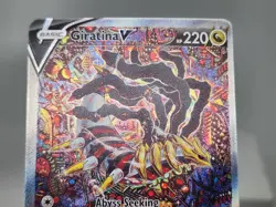 Pokemon Giratina V 186/196 Lost Origin Alternate Full Art NM sc - Image 3