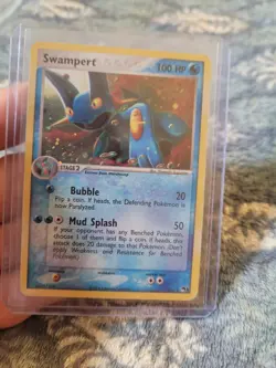 Swampert 5/17 Holo 2004 POP Series 1 Pokemon Card LP - Image 1