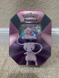 Pokemon TCG V Forces Tin Galarian Slowbro V/Lucario V/Mew V SET - Image 2