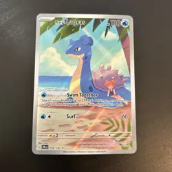 Misty's Lapras 194/182 Illustration Rare 2025 Destined Rivals Pokemon Card NM - Image 1