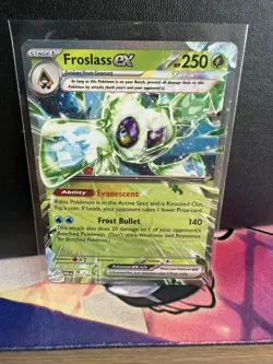 Froslass ex 003/182 Paradox Rift Double Rare HOLO Pokemon Card NM - Image 1