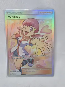 2018 Pokemon Sun & Moon Lost Thunder Whitney Full Art - Image 1