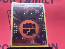 Fighting Energy 108/108 Power Keepers Pokemon TCG Reverse Holo 2007 NM - Image 4