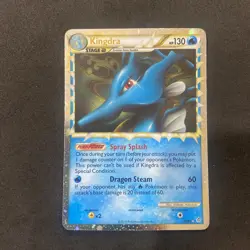 Kingdra (Prime) 85/95 Unleashed Holo 2010 Pokemon - Image 1