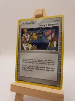 Pokemon Reverse Foil Card : Mary's Request 86/115 (Ex Unseen Forces) - Image 3
