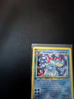 Feraligatr 2000 Pokemon Neo Genesis #4/111 Holo Rare First Edition - Image 3