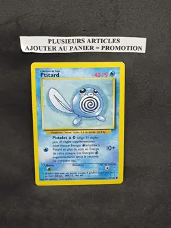 Carte Pokemon Ptitard 59/102 Set De Base Wizards Francaise - Image 1