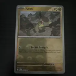 Axew (Poke Ball Reverse Holo) - 068/086 - Black Bolt - NM/M - Pokemon - Image 1