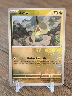 Axew (Poke Ball Reverse Holo) - 068/086 - Black Bolt - NM/M - Pokemon - Image 1